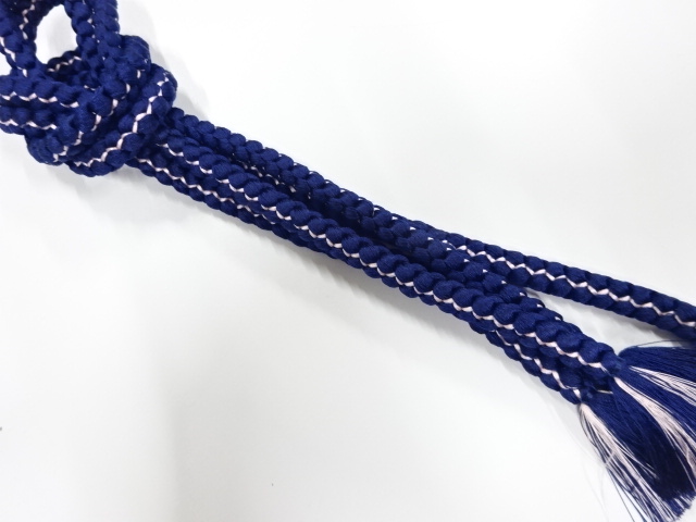 正絹　手組帯締め